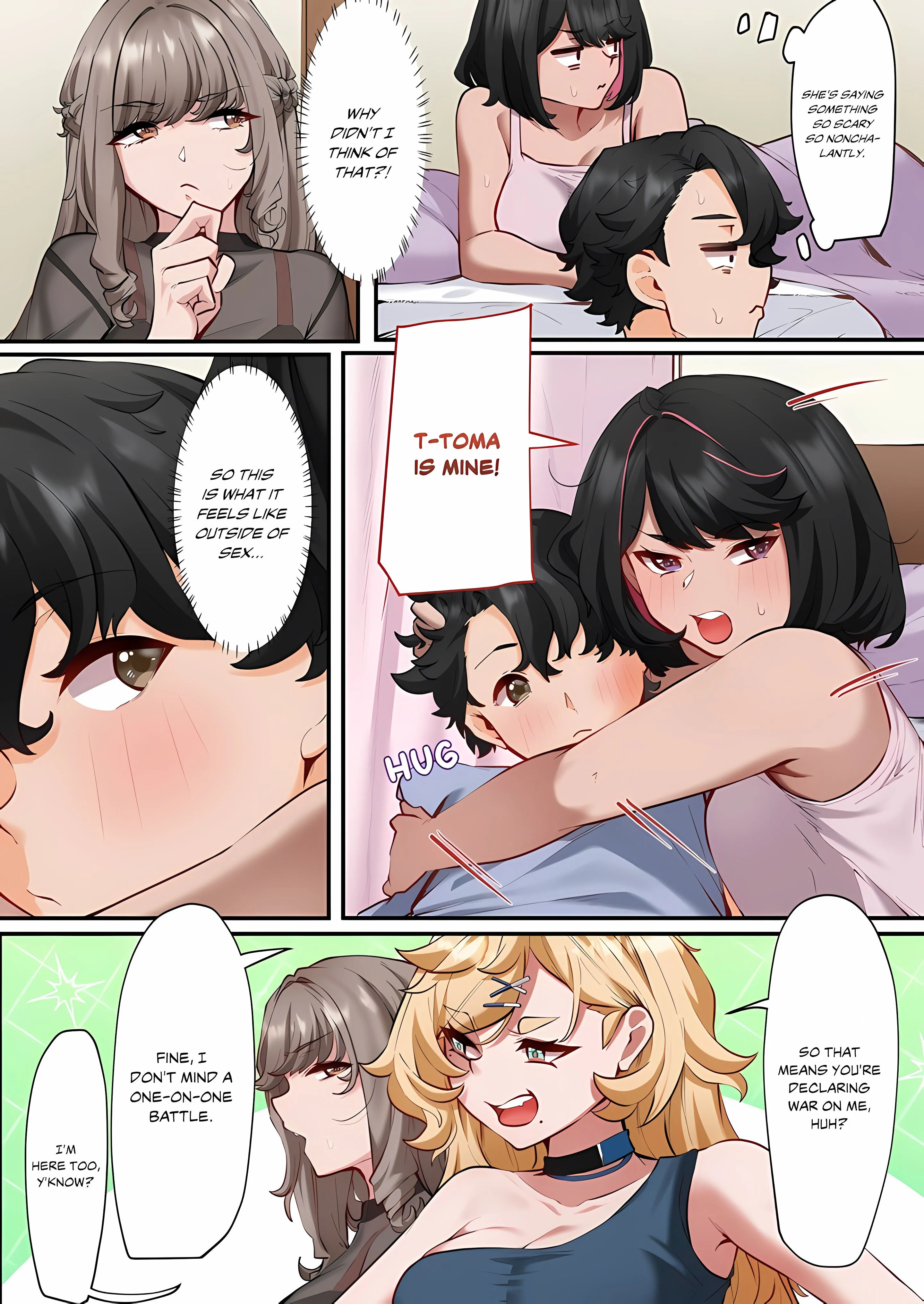 Hot Spring Love Affair: I'm Looking for a Girlfriend, but These Girls Just Want Sex! chapter 13 page 3