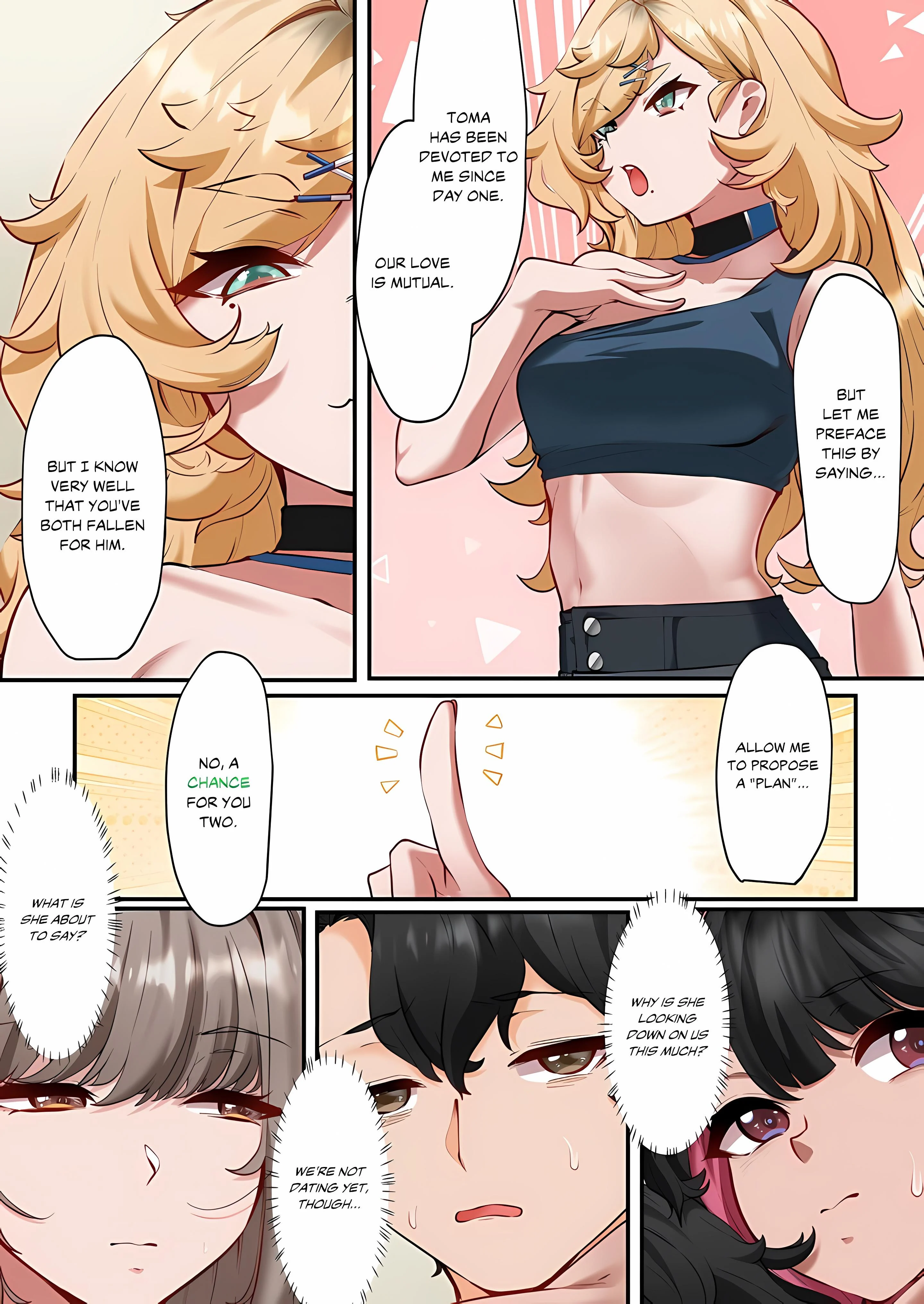 Hot Spring Love Affair: I'm Looking for a Girlfriend, but These Girls Just Want Sex! chapter 13 page 4