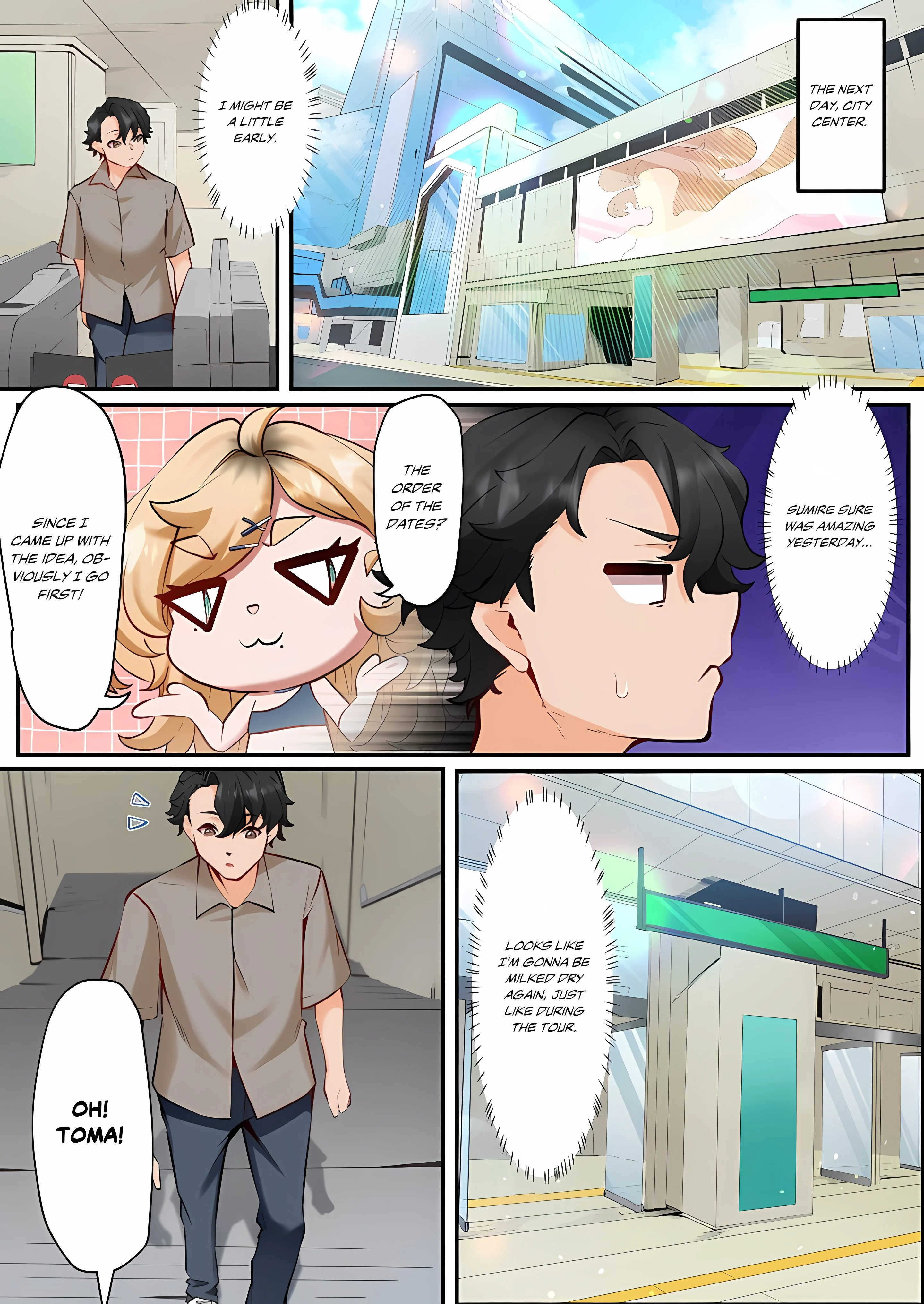 Hot Spring Love Affair: I'm Looking for a Girlfriend, but These Girls Just Want Sex! chapter 13 page 6