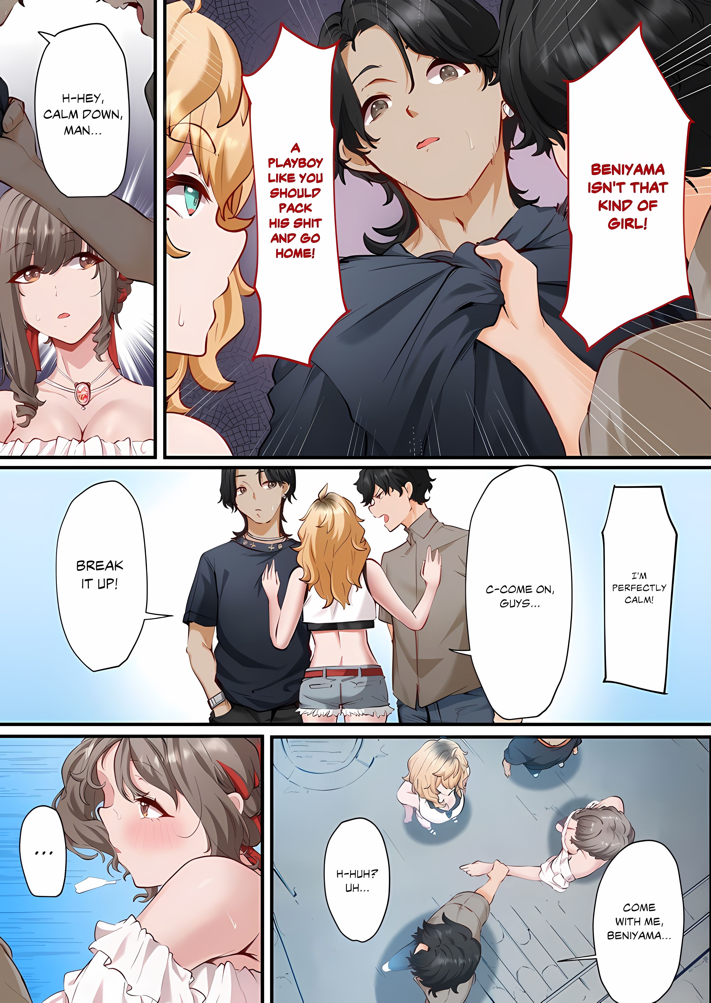 Hot Spring Love Affair: I'm Looking for a Girlfriend, but These Girls Just Want Sex! chapter 2 page 2