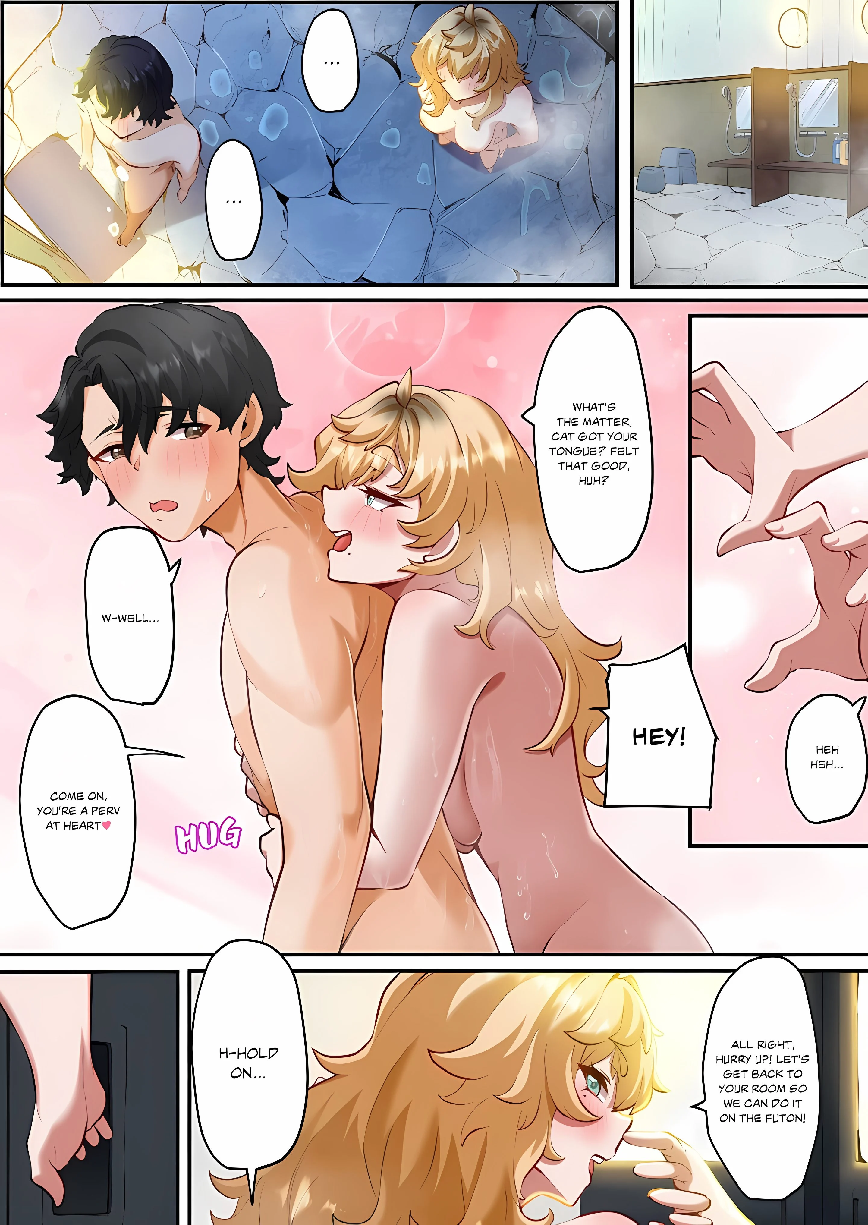 Hot Spring Love Affair: I'm Looking for a Girlfriend, but These Girls Just Want Sex! chapter 6 page 7