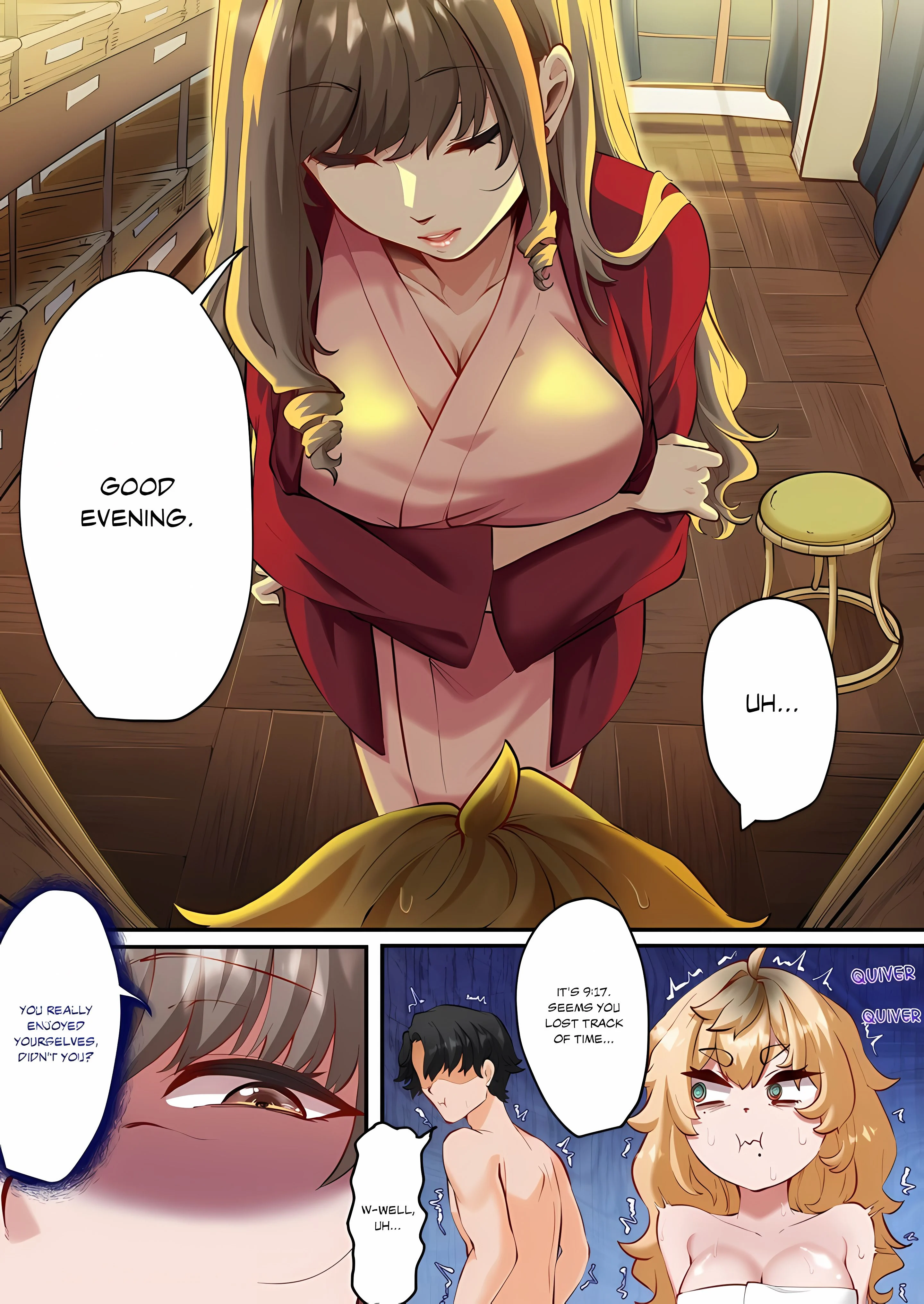 Hot Spring Love Affair: I'm Looking for a Girlfriend, but These Girls Just Want Sex! chapter 6 page 8