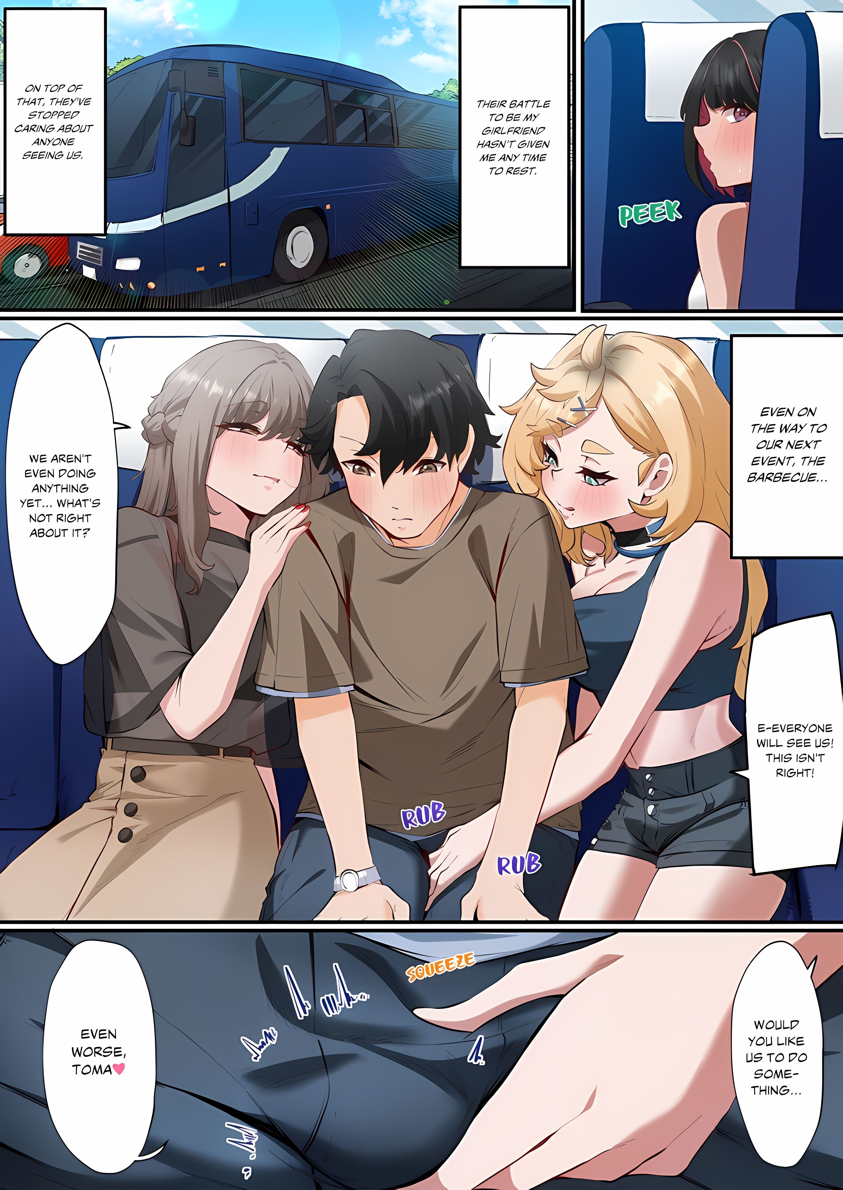 Hot Spring Love Affair: I'm Looking for a Girlfriend, but These Girls Just Want Sex! chapter 8 page 6