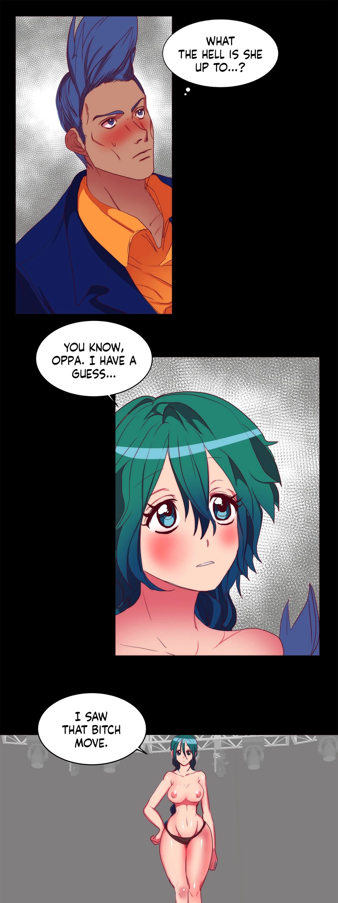 Hottie in the Ring chapter 10 page 1