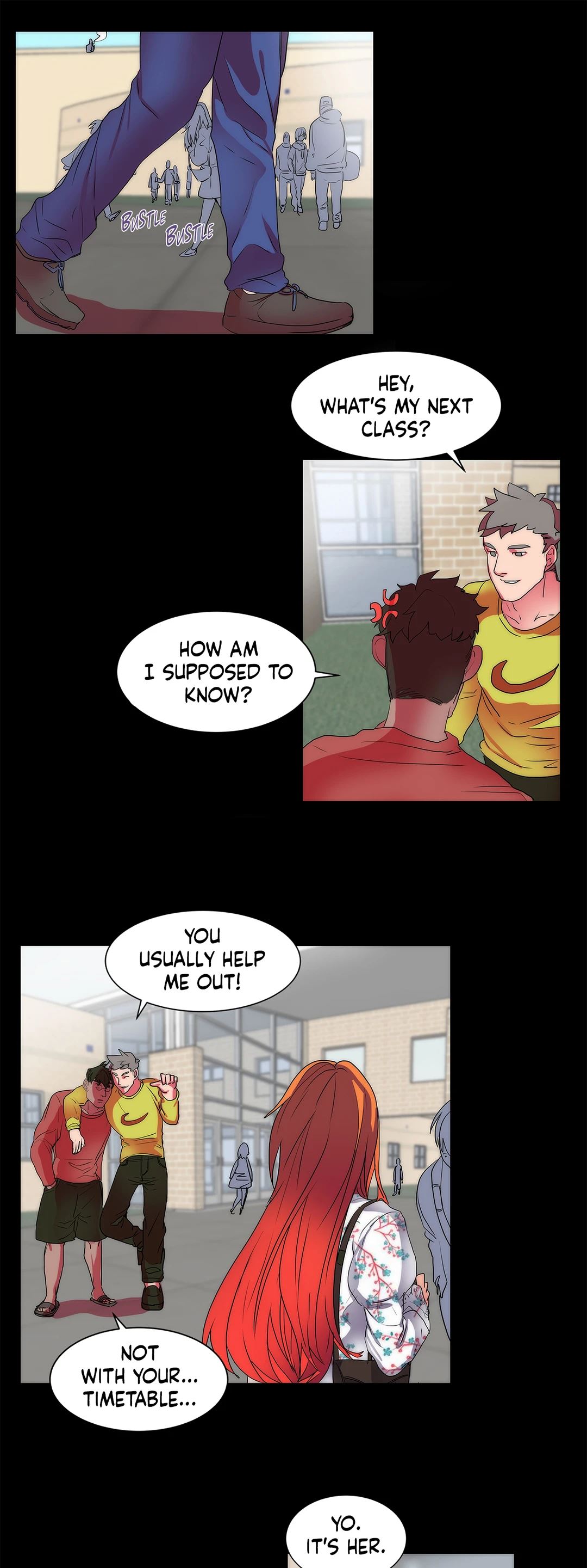 Hottie in the Ring chapter 13 page 1