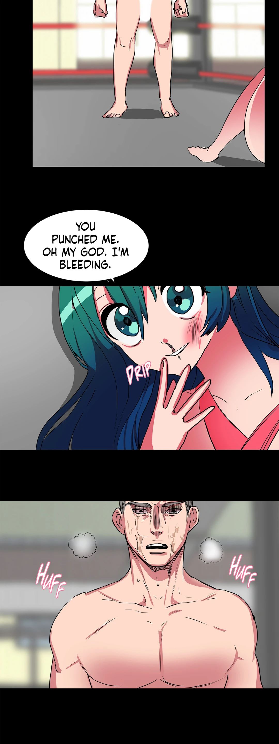 Hottie in the Ring chapter 18 page 2