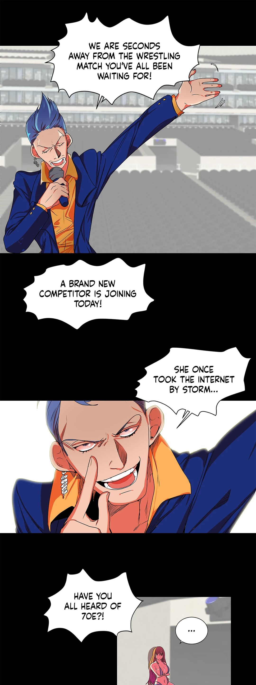 Hottie in the Ring chapter 5 page 1