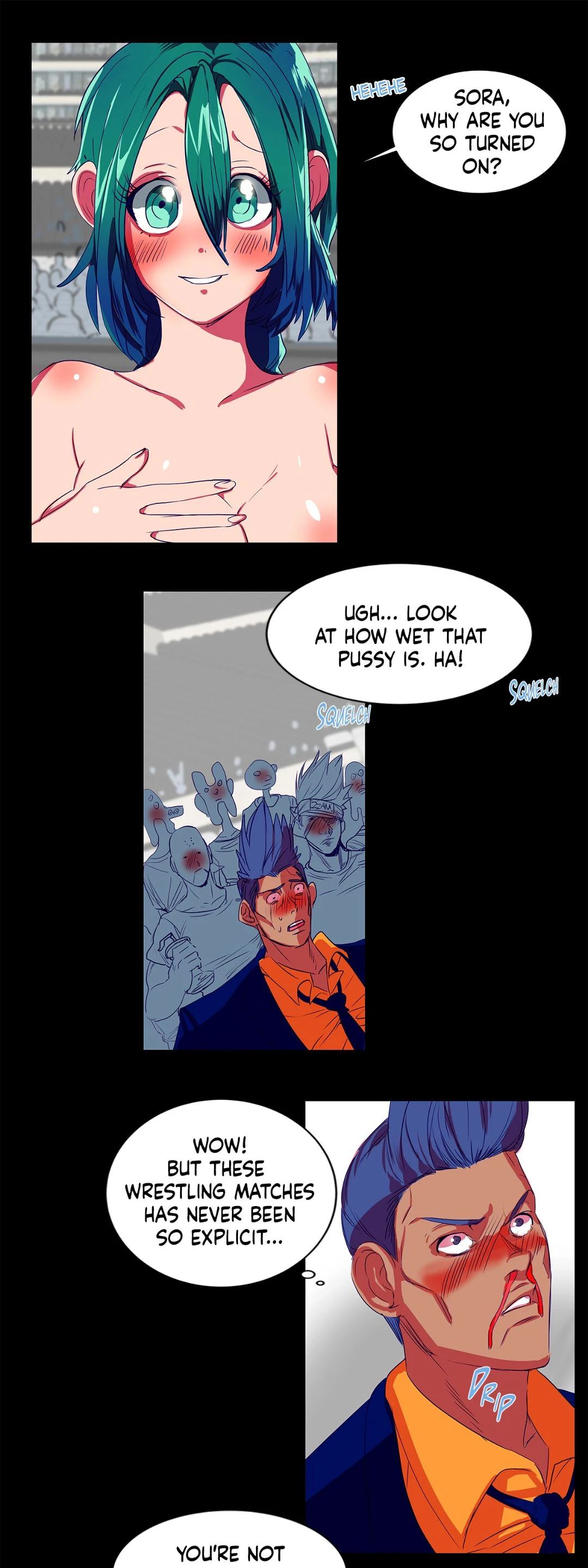 Hottie in the Ring chapter 8 page 1