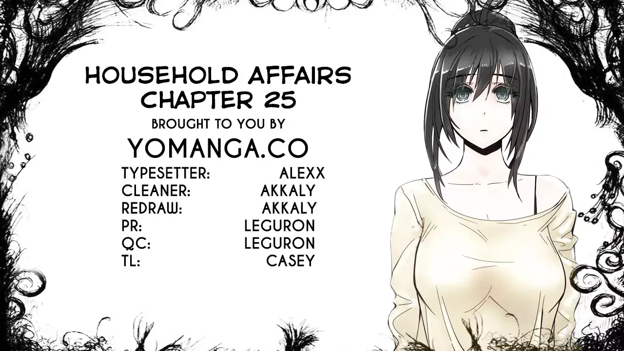 Household Affairs chapter 25 page 1