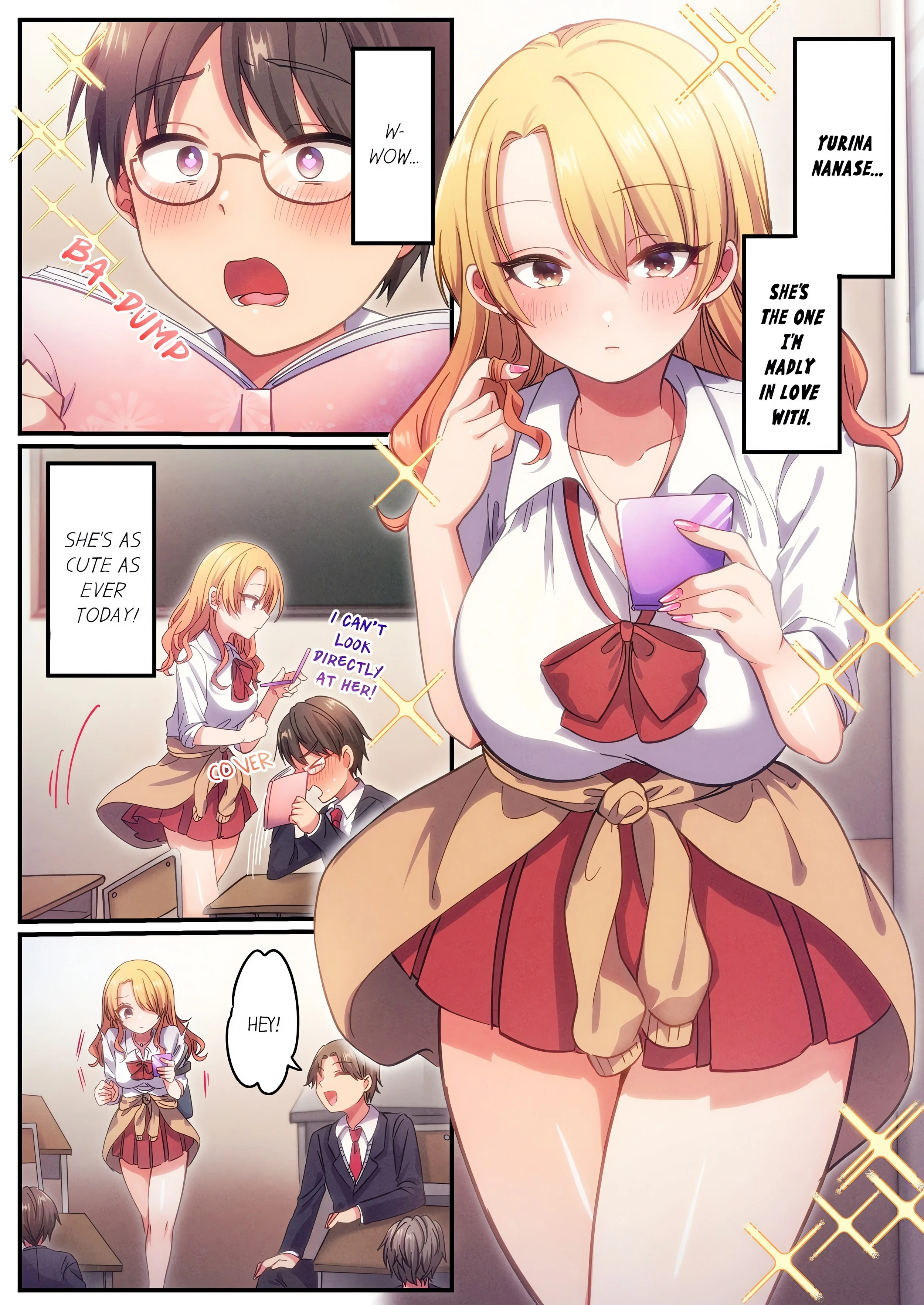 How the Girl with No Self-Esteem Became the Class Otaku’s Plaything (Uncensored) chapter 1 page 2