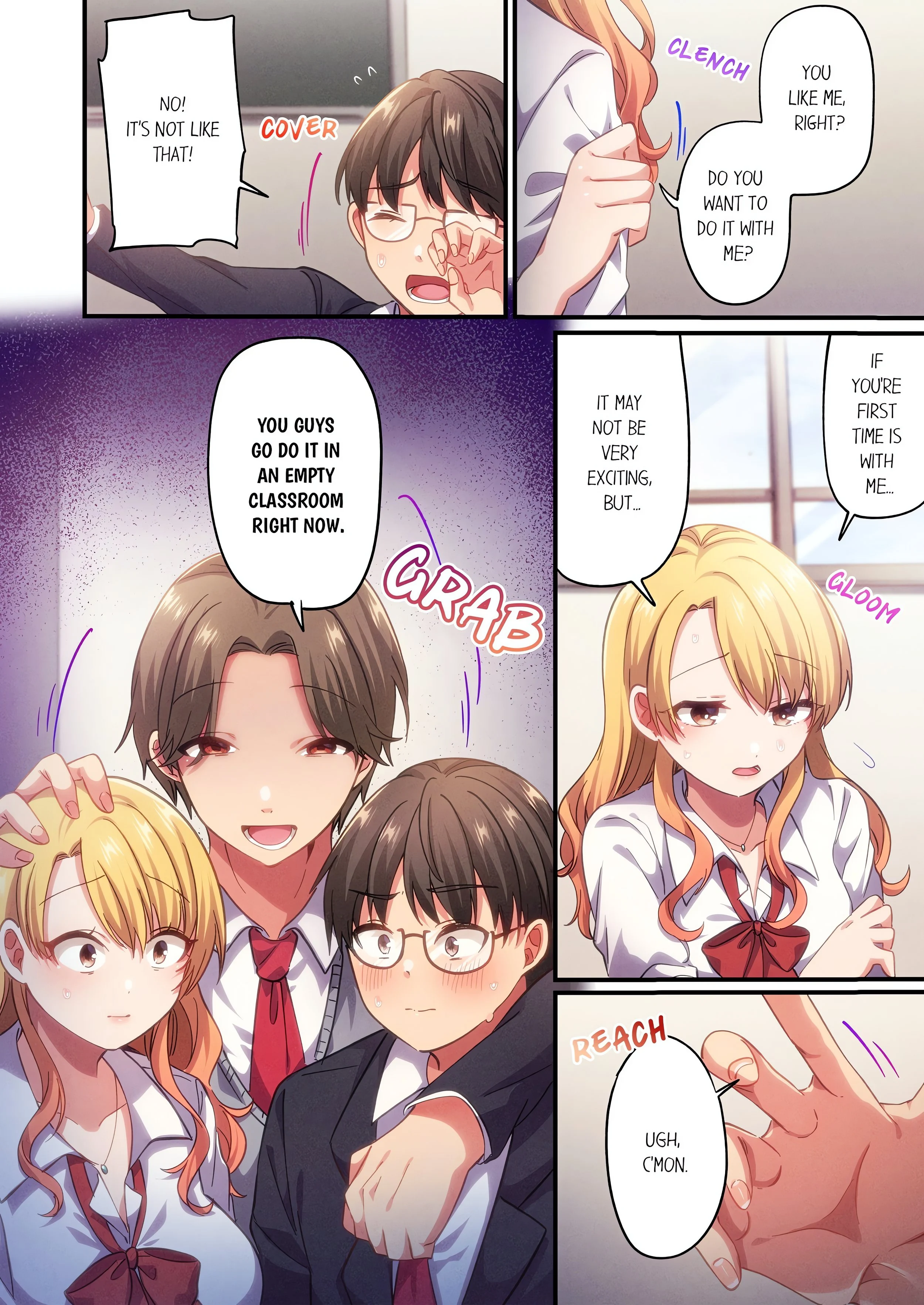 How the Girl with No Self-Esteem Became the Class Otaku’s Plaything (Uncensored) chapter 1 page 8