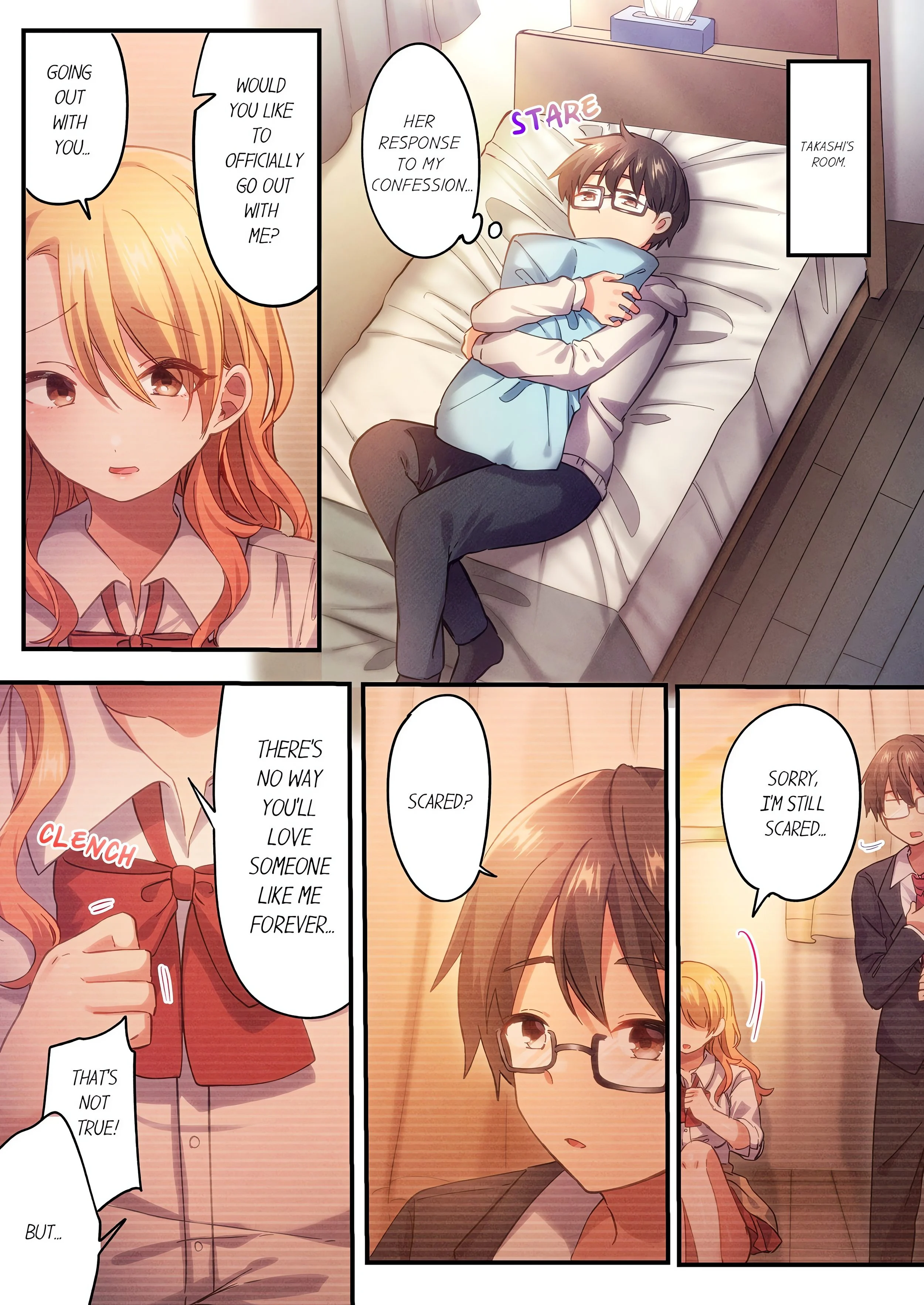 How the Girl with No Self-Esteem Became the Class Otaku’s Plaything (Uncensored) chapter 10 page 1
