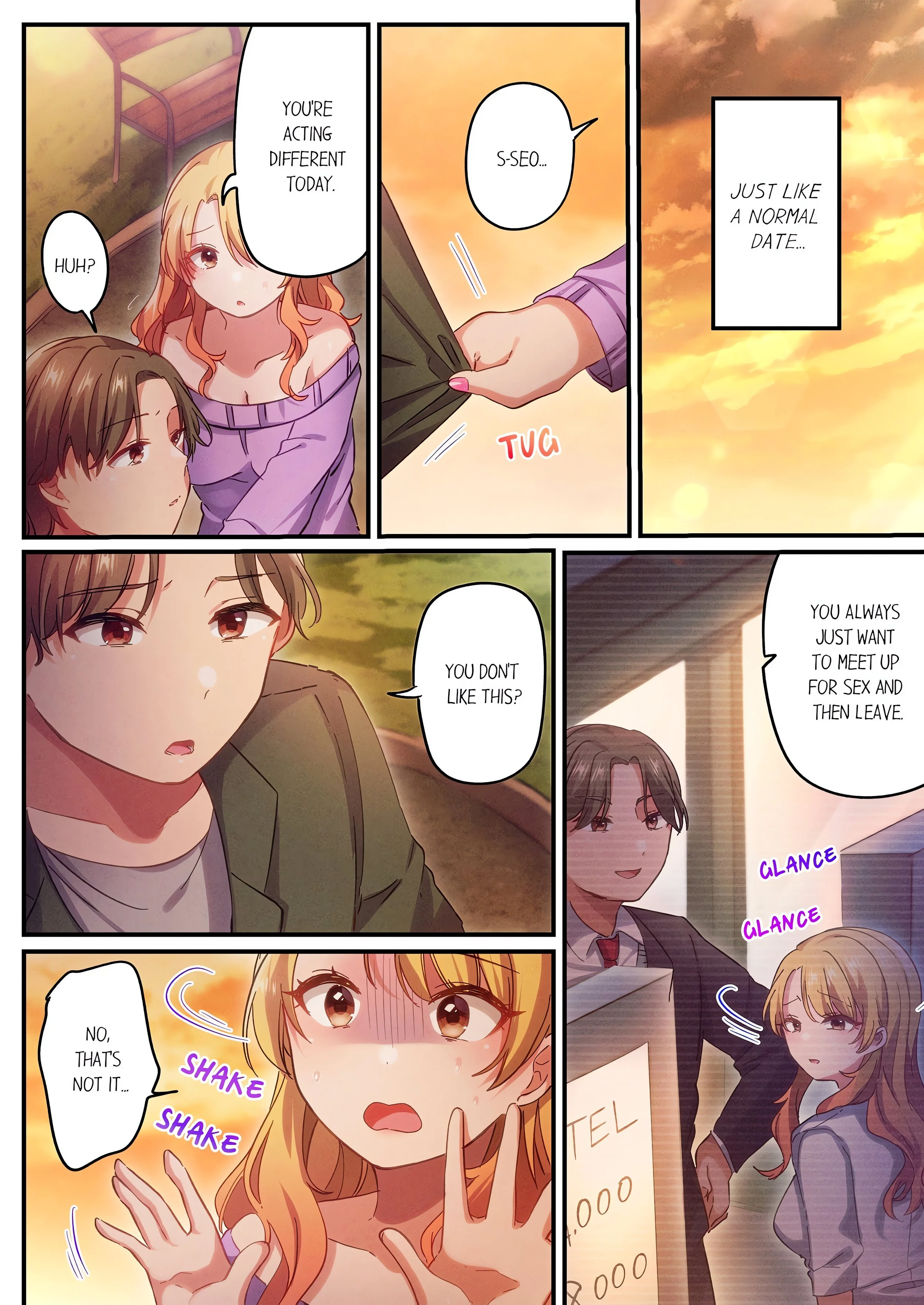How the Girl with No Self-Esteem Became the Class Otaku’s Plaything (Uncensored) chapter 11 page 1