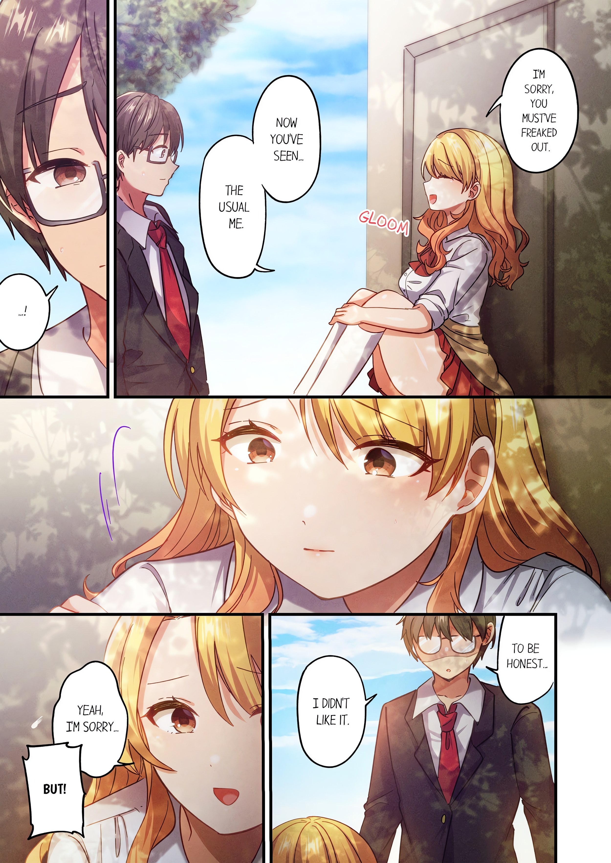 How the Girl with No Self-Esteem Became the Class Otaku’s Plaything (Uncensored) chapter 5 page 1