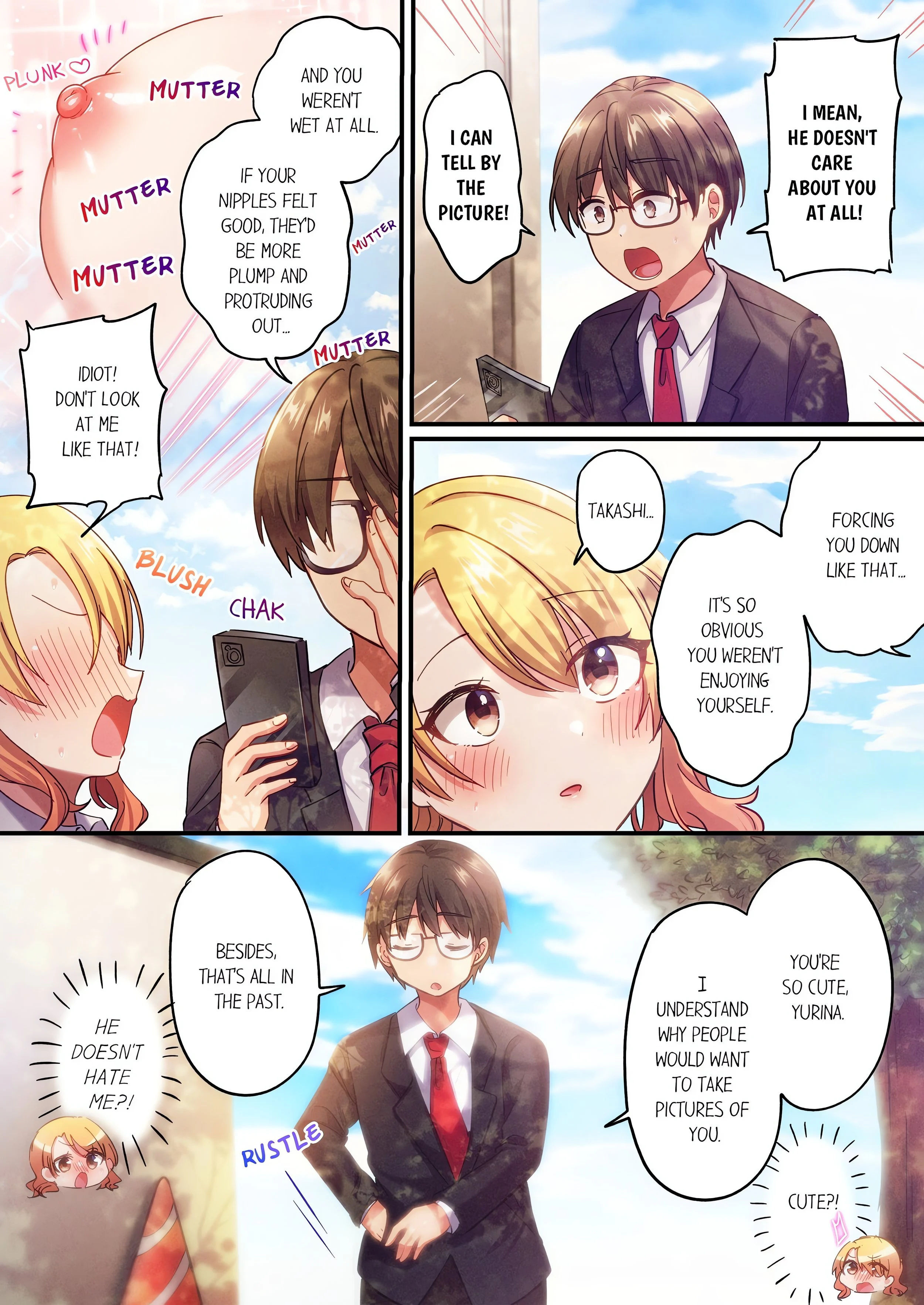 How the Girl with No Self-Esteem Became the Class Otaku’s Plaything (Uncensored) chapter 5 page 2