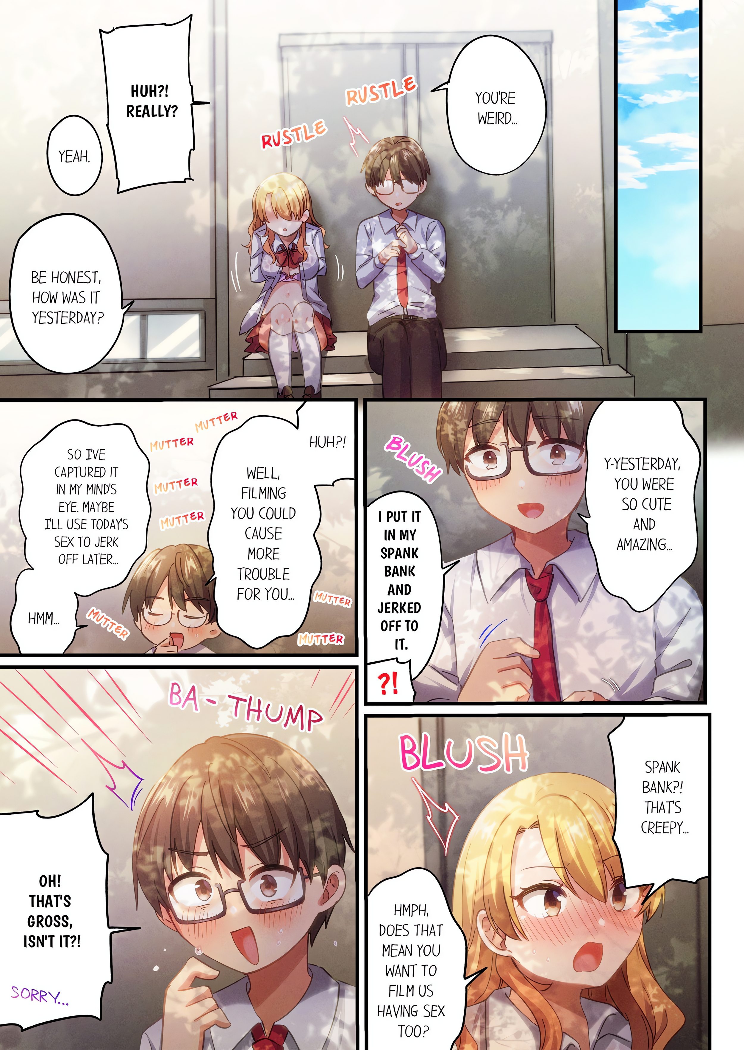 How the Girl with No Self-Esteem Became the Class Otaku’s Plaything (Uncensored) chapter 6 page 7