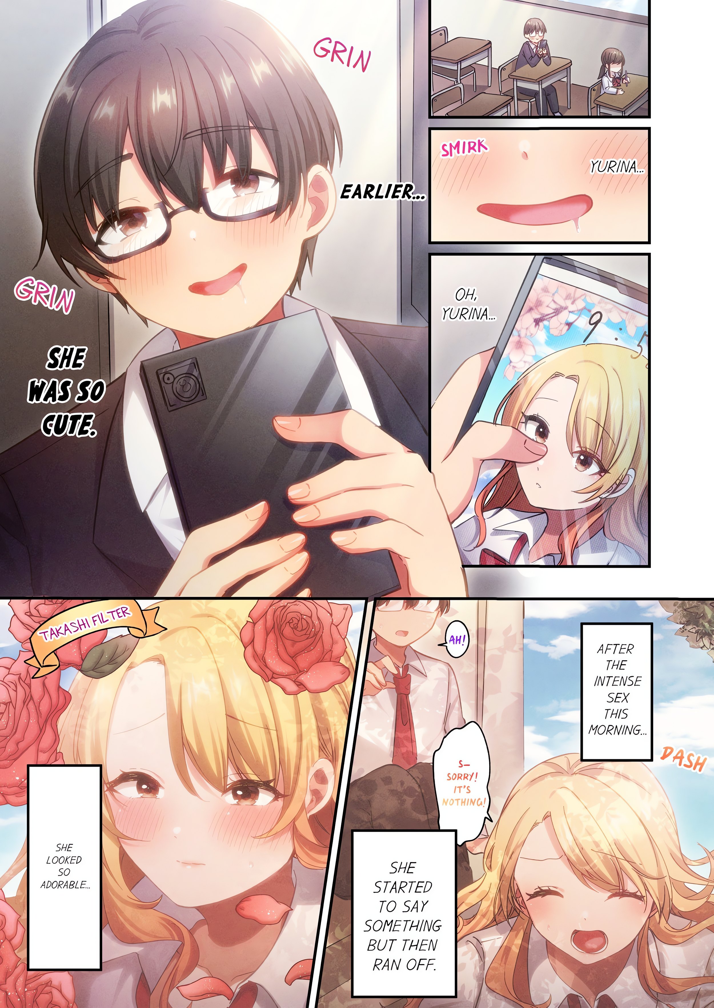 How the Girl with No Self-Esteem Became the Class Otaku’s Plaything (Uncensored) chapter 7 page 1
