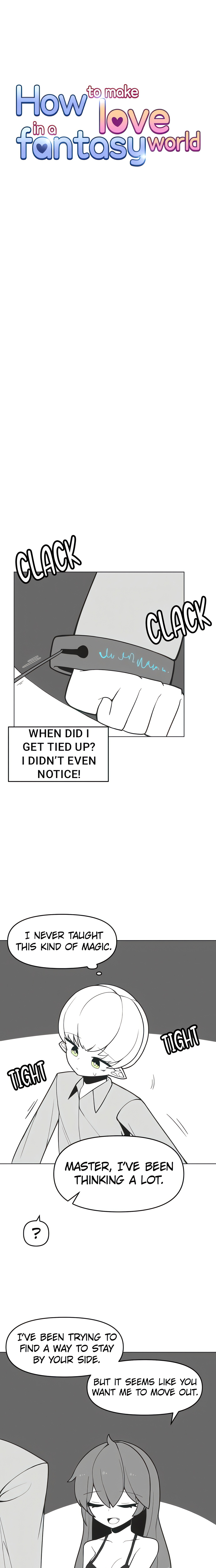 How to make love in a fantasy world (Official) chapter 2 page 1