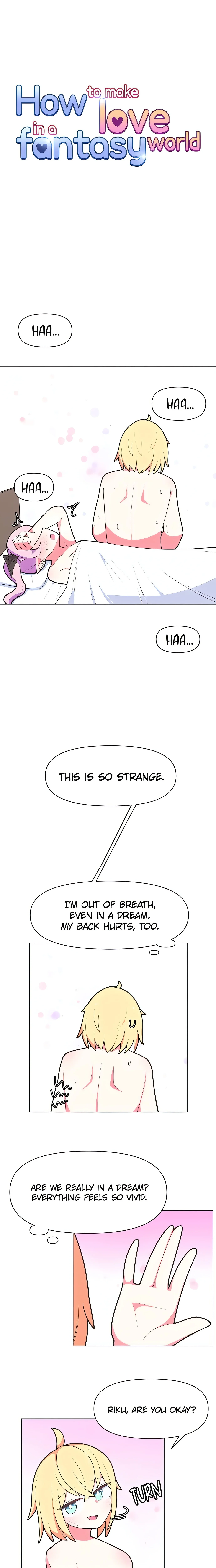 How to make love in a fantasy world (Official) chapter 28 page 1