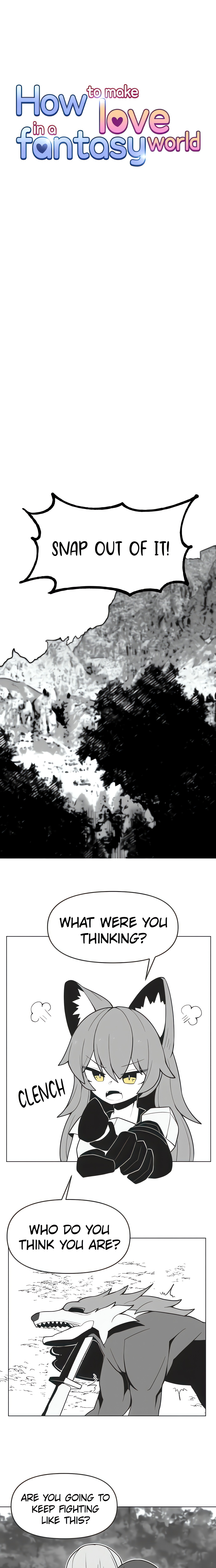 How to make love in a fantasy world (Official) chapter 4 page 1