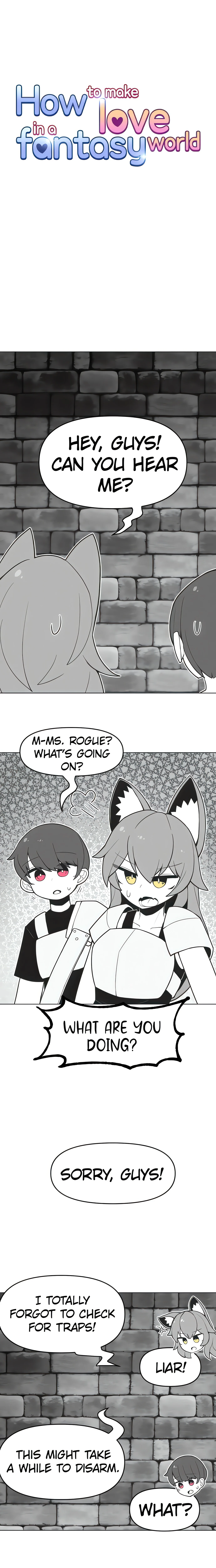 How to make love in a fantasy world (Official) chapter 5 page 1