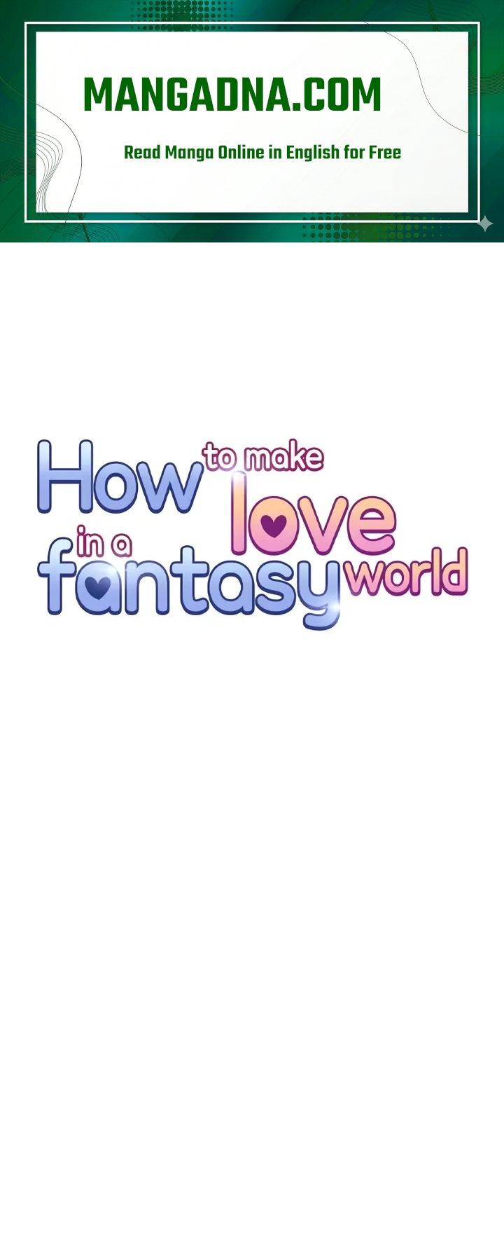 How to Make Love in a Fantasy World chapter 29 page 1