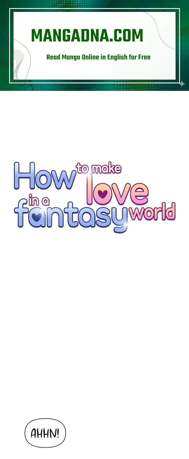 How to Make Love in a Fantasy World chapter 31 page 1
