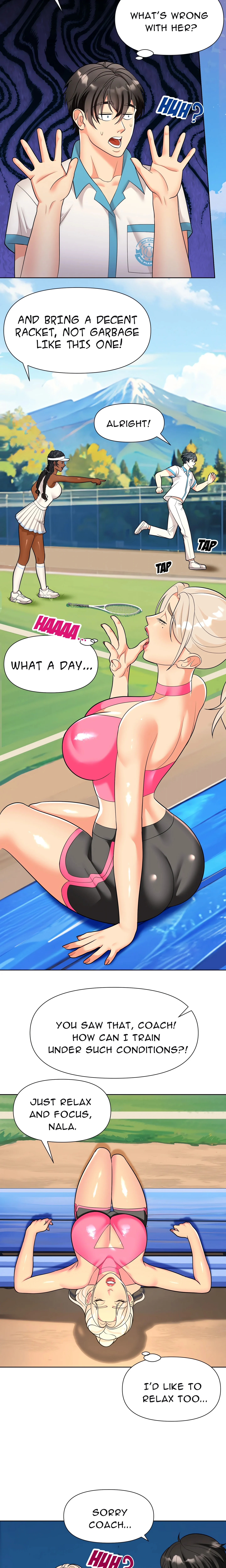 Huge Tennis (Uncensored) chapter 6 page 9