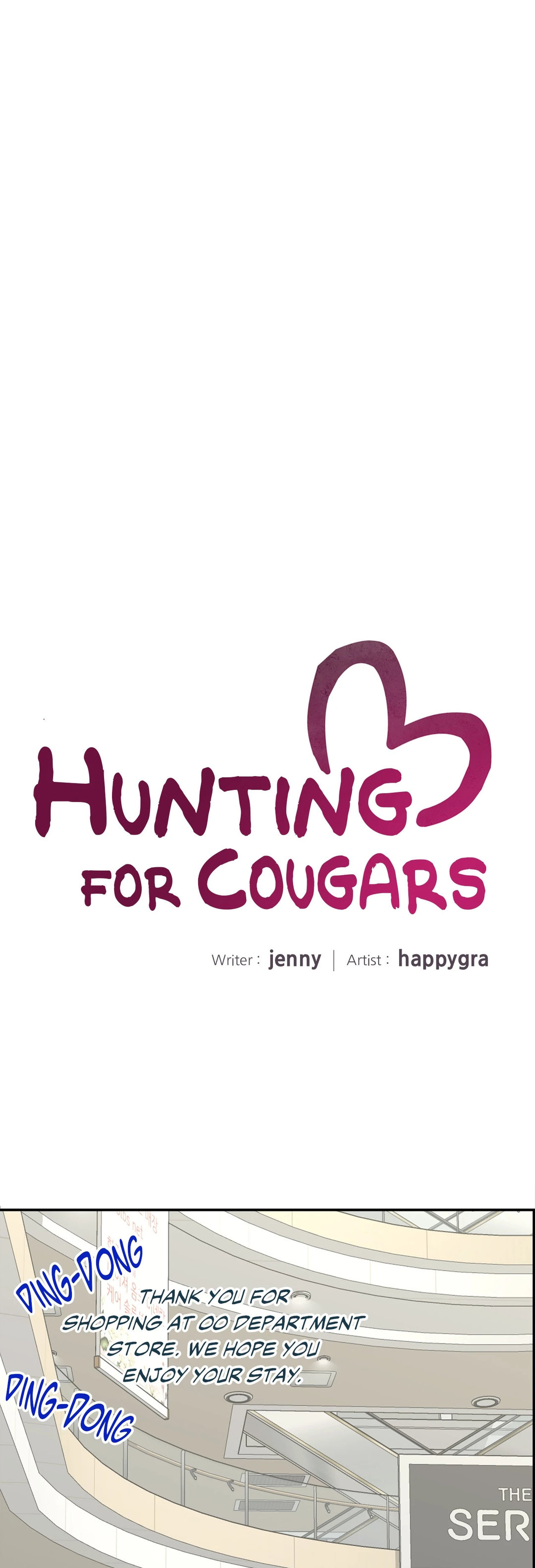 Hunting for Cougars chapter 10 page 1