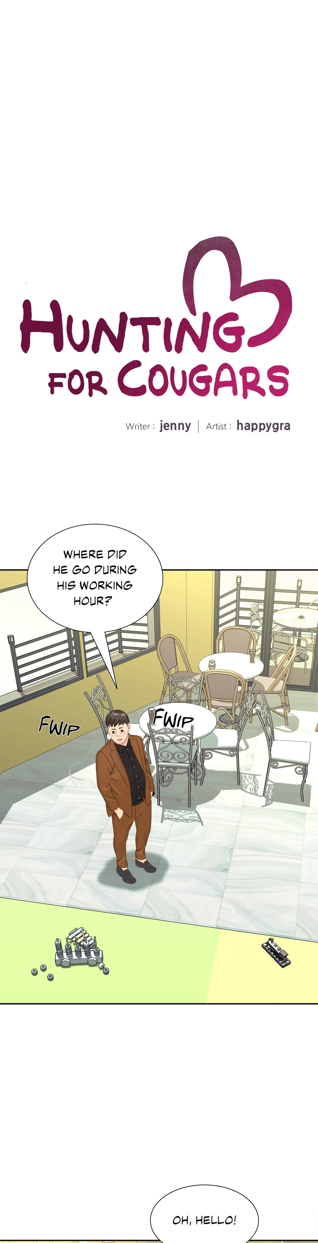 Hunting for Cougars chapter 15 page 1