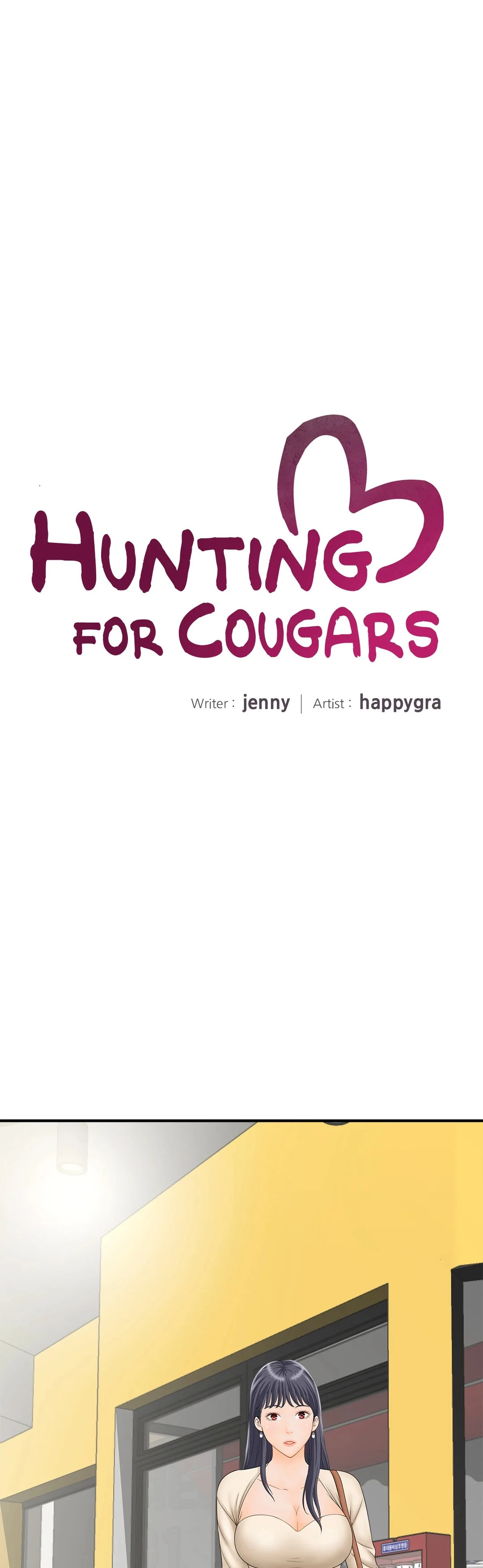 Hunting for Cougars chapter 4 page 1