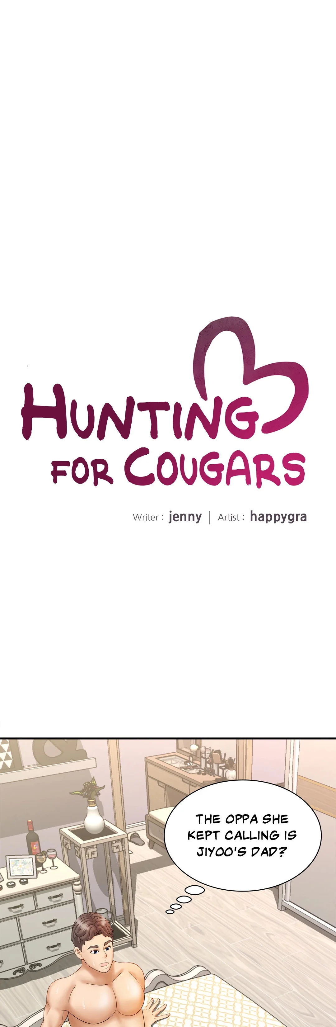 Hunting for Cougars chapter 8 page 1