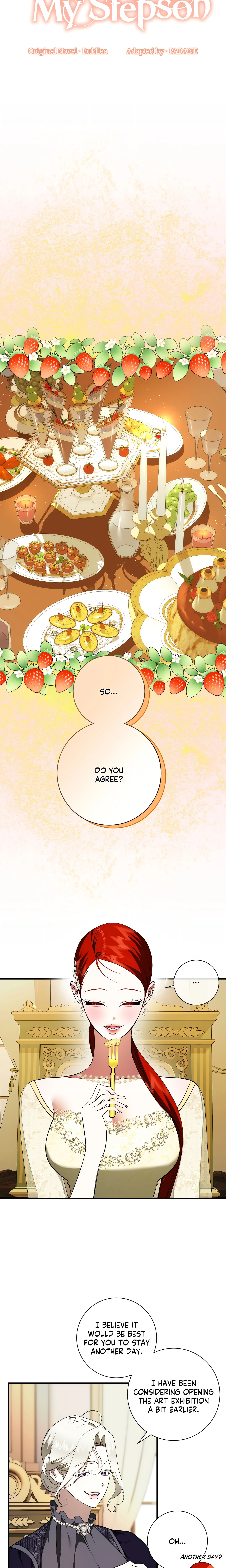 I Became the First Love of My Stepson (Uncensored) chapter 21 page 5