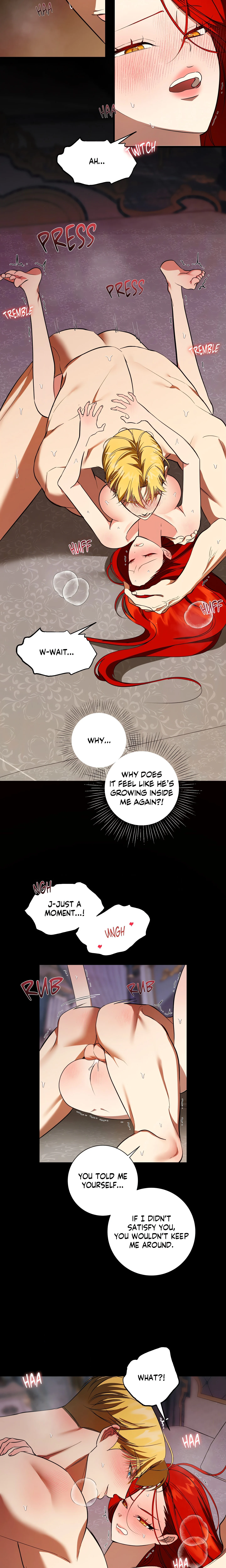 I Became the First Love of My Stepson (Uncensored) chapter 25 page 7