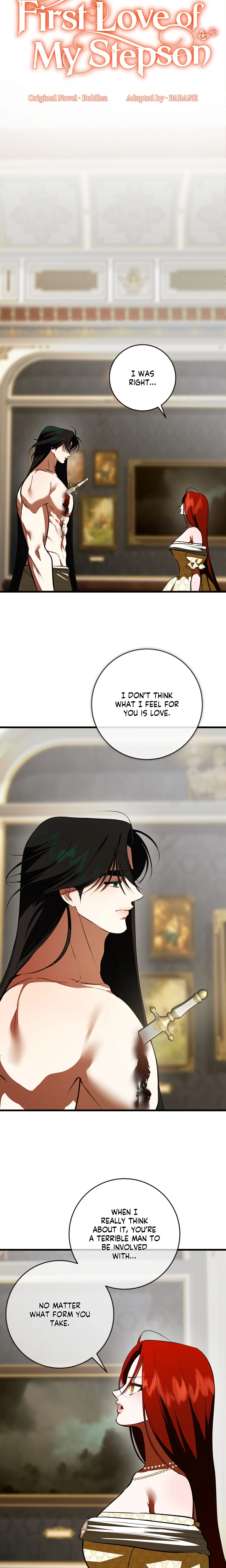 I Became the First Love of My Stepson (Uncensored) chapter 49 page 14