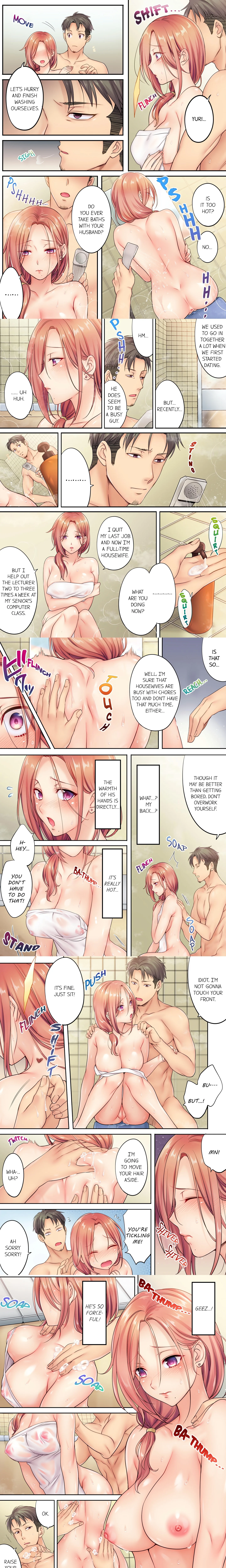 I Can’t Resist His Massage! Cheating in Front of My Husband’s Eyes (Uncensored) chapter 10 page 1