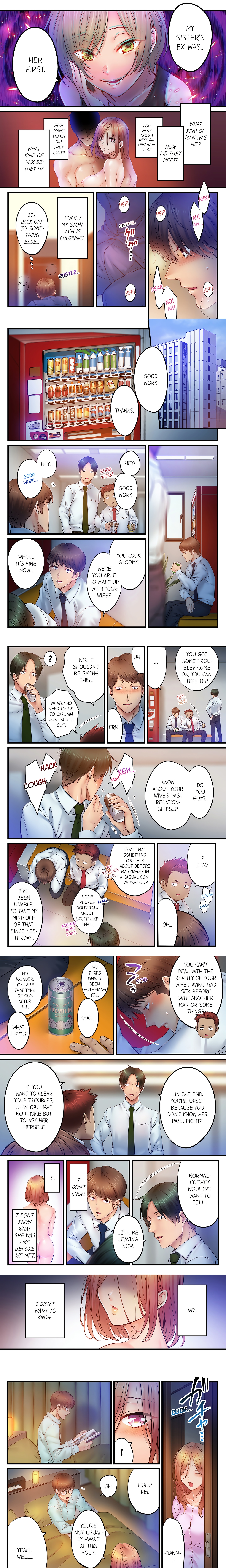 I Can’t Resist His Massage! Cheating in Front of My Husband’s Eyes (Uncensored) chapter 104 page 1