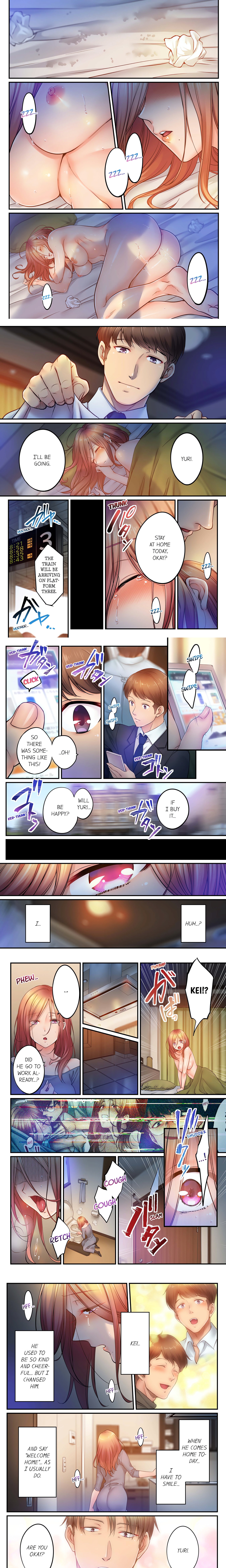 I Can’t Resist His Massage! Cheating in Front of My Husband’s Eyes (Uncensored) chapter 106 page 1