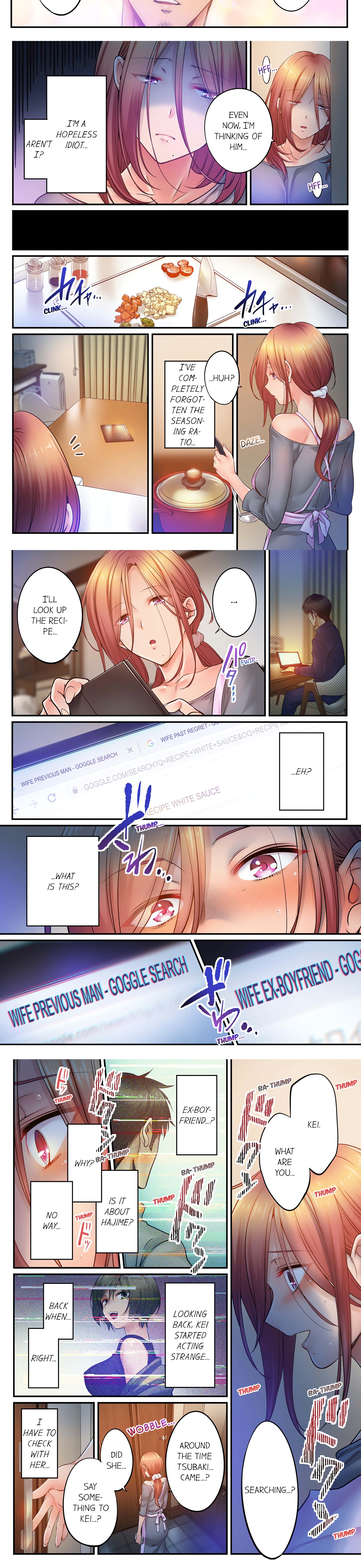 I Can’t Resist His Massage! Cheating in Front of My Husband’s Eyes (Uncensored) chapter 106 page 2