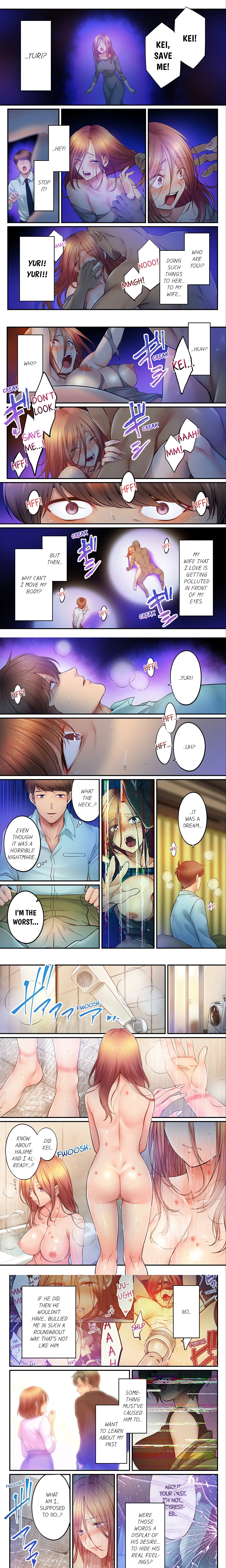 I Can’t Resist His Massage! Cheating in Front of My Husband’s Eyes (Uncensored) chapter 109 page 1