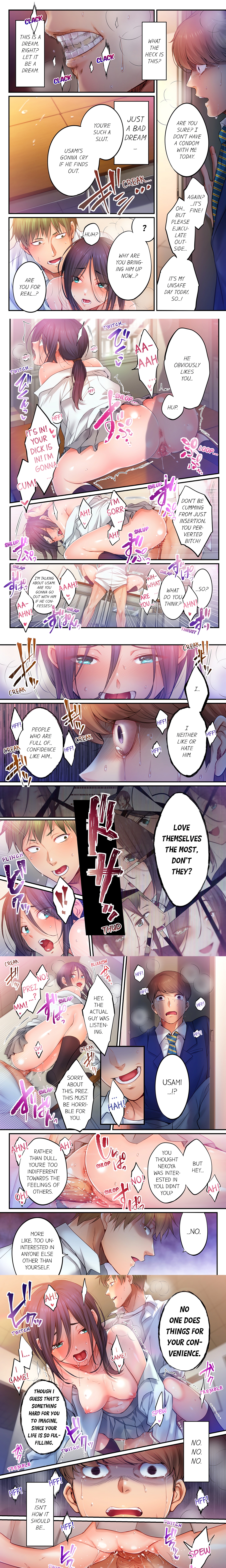 I Can’t Resist His Massage! Cheating in Front of My Husband’s Eyes (Uncensored) chapter 120 page 1