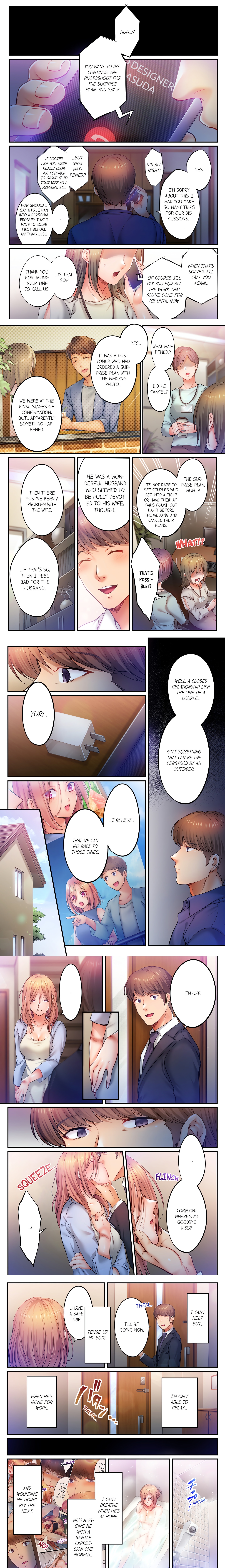 I Can’t Resist His Massage! Cheating in Front of My Husband’s Eyes (Uncensored) chapter 121 page 1