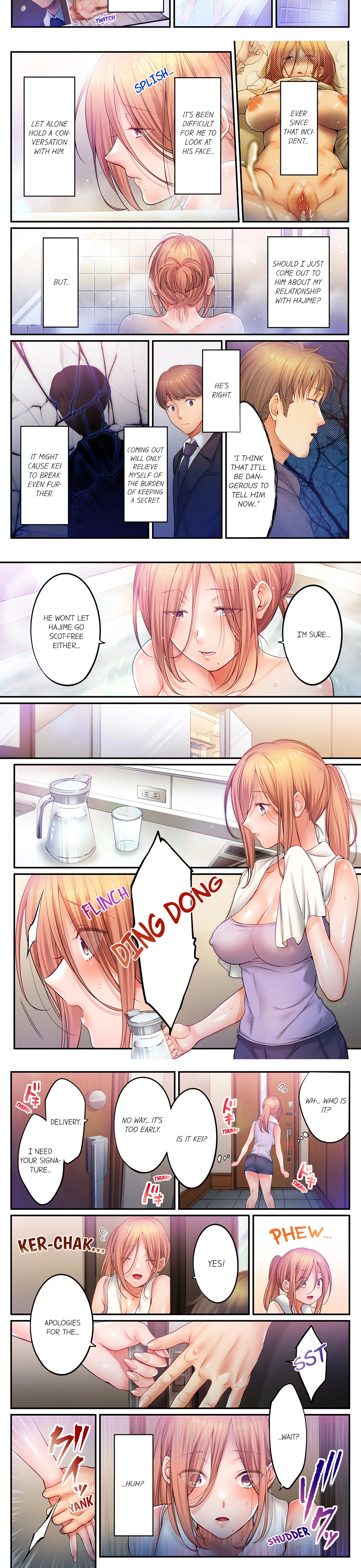 I Can’t Resist His Massage! Cheating in Front of My Husband’s Eyes (Uncensored) chapter 121 page 2