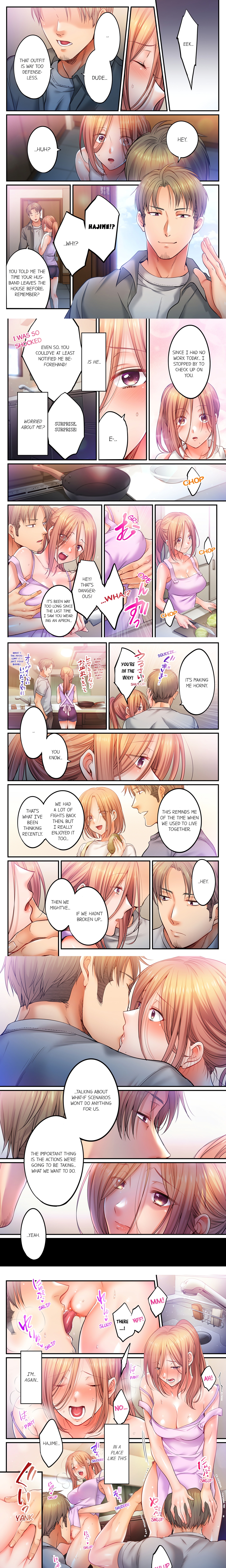 I Can’t Resist His Massage! Cheating in Front of My Husband’s Eyes (Uncensored) chapter 122 page 1