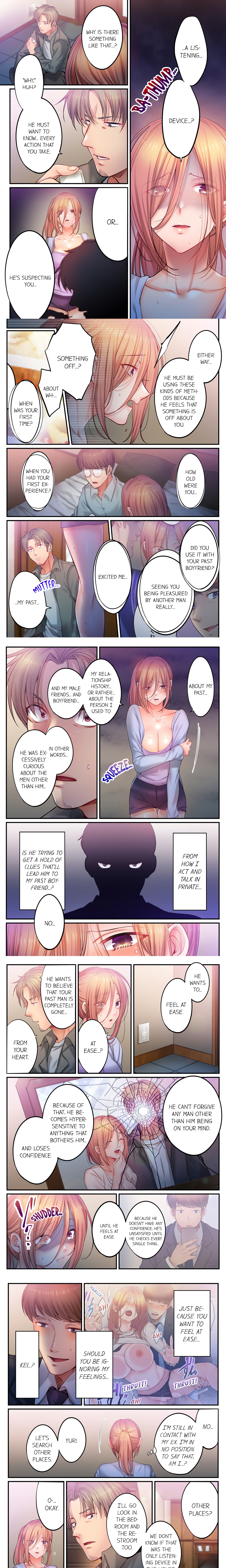 I Can’t Resist His Massage! Cheating in Front of My Husband’s Eyes (Uncensored) chapter 124 page 1