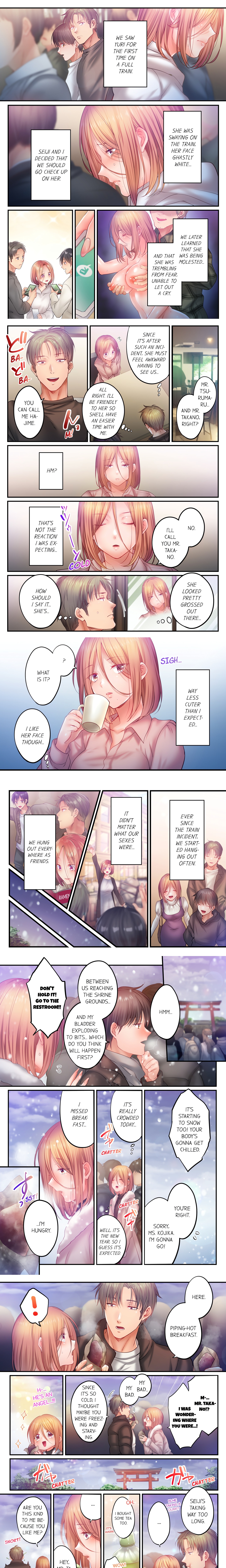 I Can’t Resist His Massage! Cheating in Front of My Husband’s Eyes (Uncensored) chapter 127 page 1
