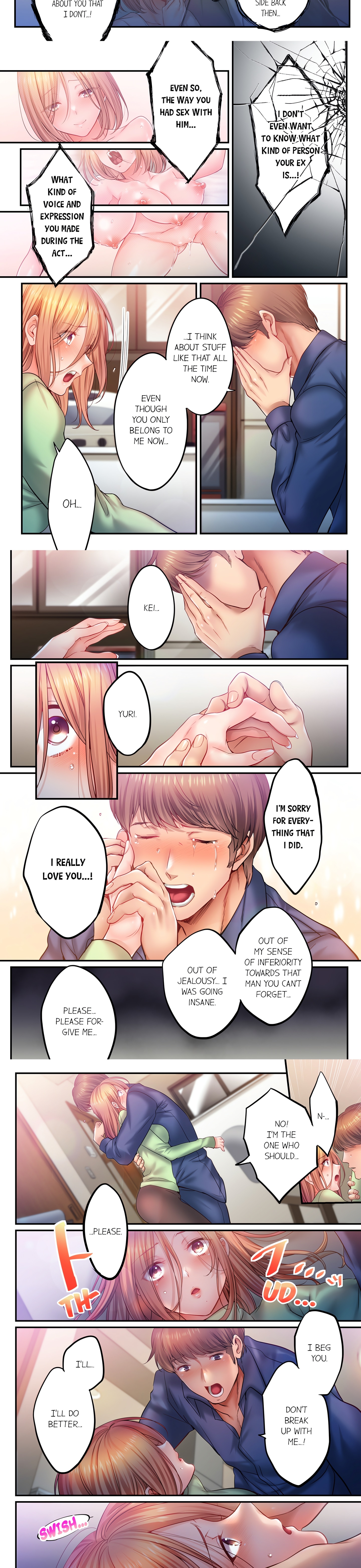 I Can’t Resist His Massage! Cheating in Front of My Husband’s Eyes (Uncensored) chapter 131 page 2