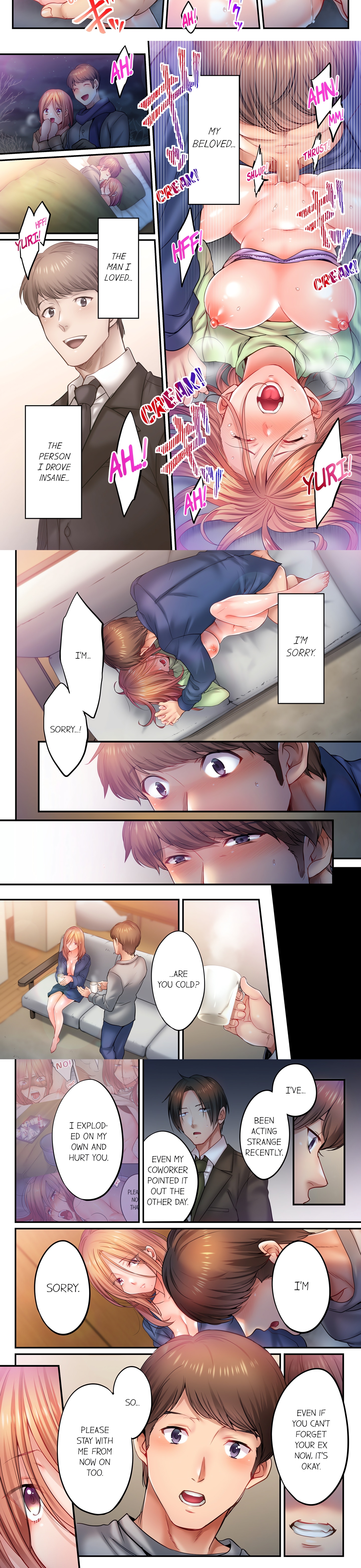 I Can’t Resist His Massage! Cheating in Front of My Husband’s Eyes (Uncensored) chapter 132 page 2
