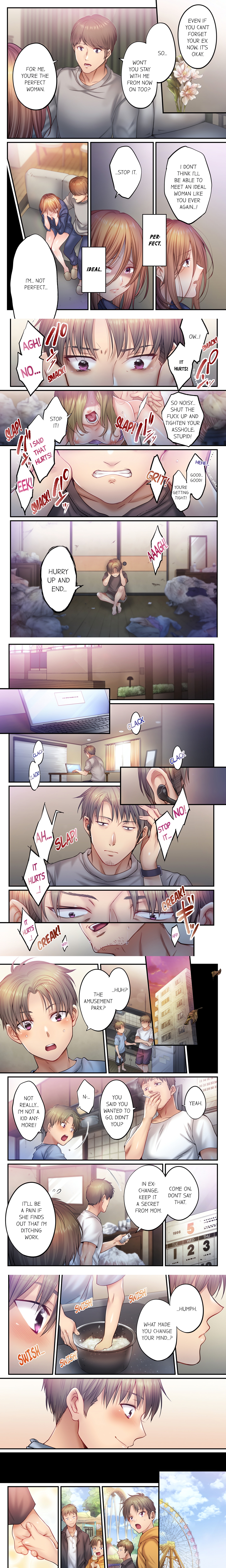 I Can’t Resist His Massage! Cheating in Front of My Husband’s Eyes (Uncensored) chapter 133 page 1