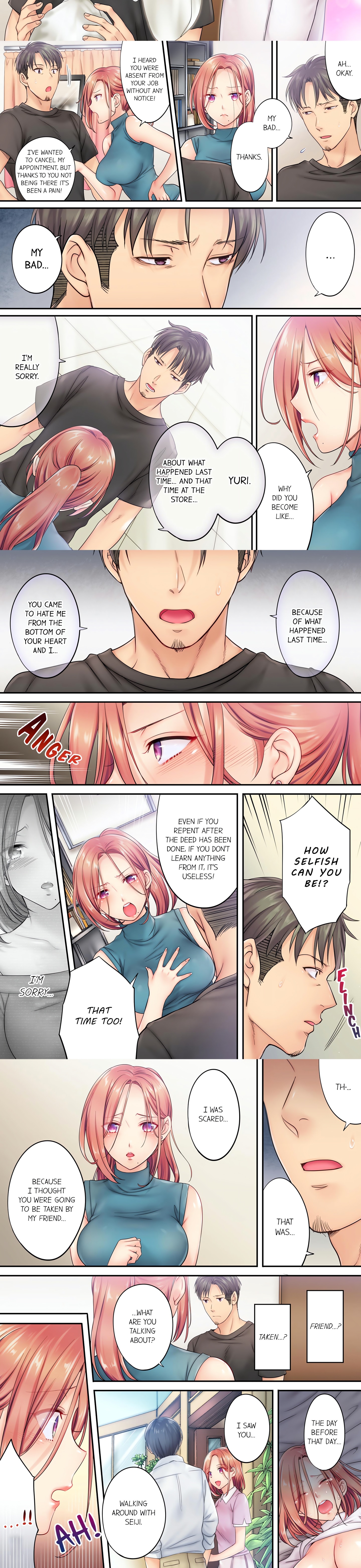 I Can’t Resist His Massage! Cheating in Front of My Husband’s Eyes (Uncensored) chapter 14 page 2